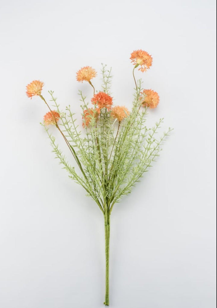 Greenery market orange allium bush - Greenery MarketArtificial FloraGm3111RUST