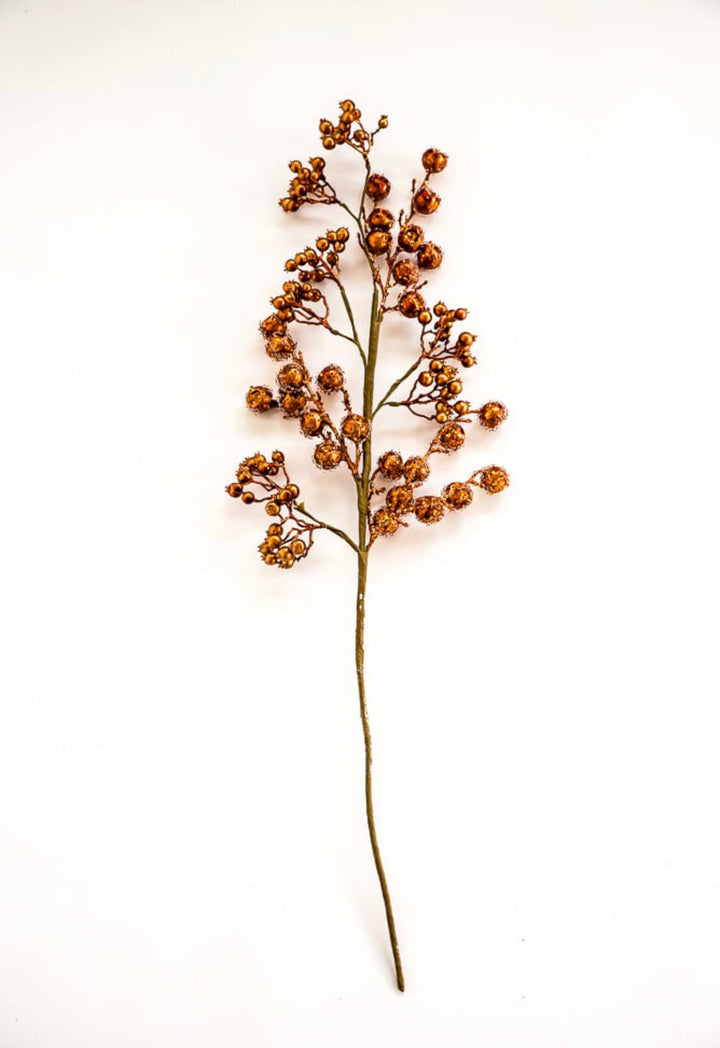 Metallic crater and currant spray - copper - Greenery MarketXg896-COP