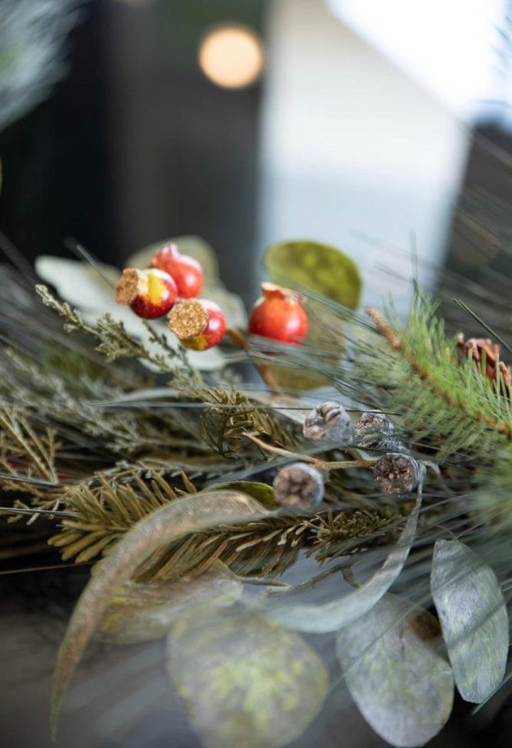 Mixed Pine and eucalyptus garland - Greenery Market26458