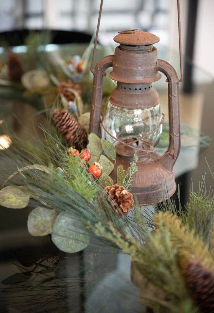 Mixed Pine and eucalyptus garland - Greenery Market26458