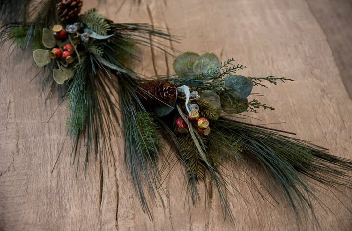 Mixed Pine and eucalyptus garland - Greenery Market26458