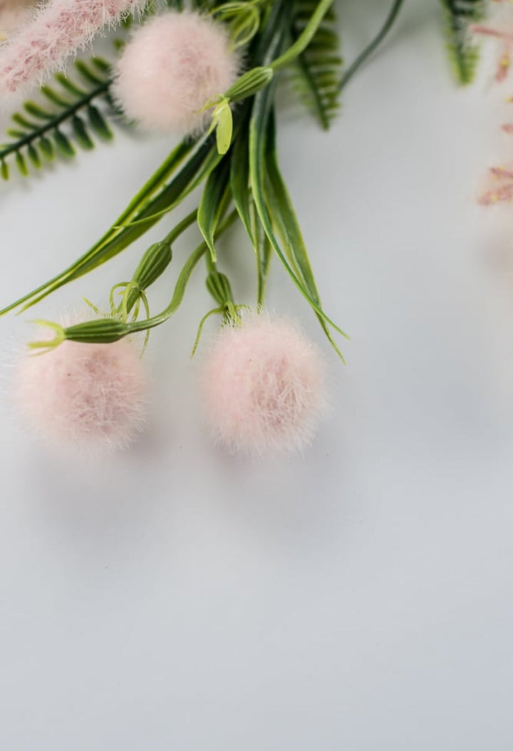 Pink pompom bush, light pink - Greenery Marketartificial flowers83358-pk