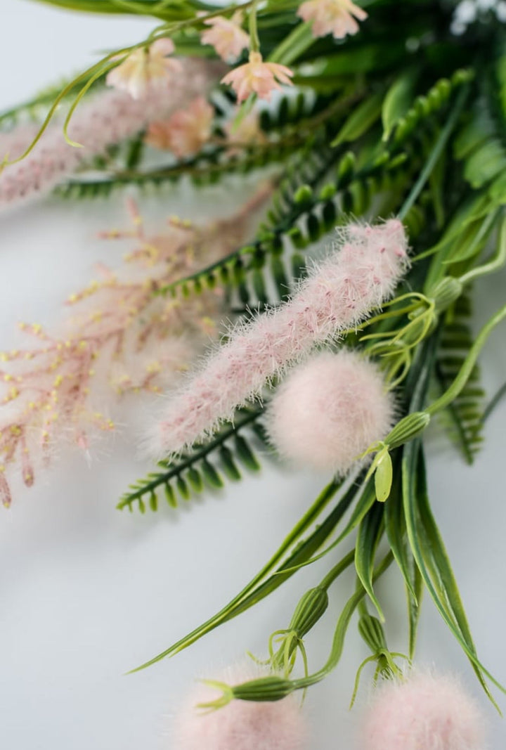 Pink pompom bush, light pink - Greenery Marketartificial flowers83358-pk