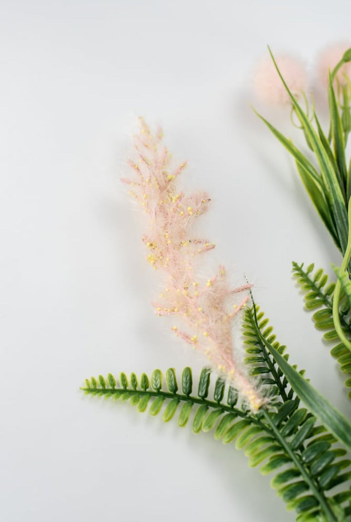 Pink pompom bush, light pink - Greenery Marketartificial flowers83358-pk