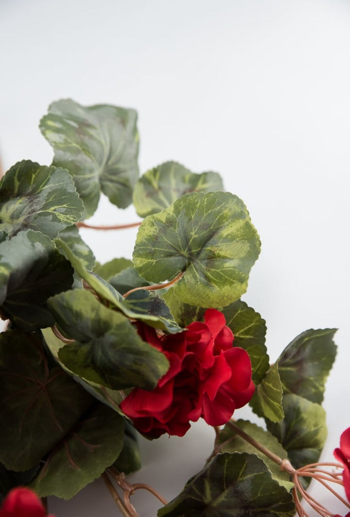 Red Geranium, Artificial geraniums - Greenery Marketartificial flowers30631rd