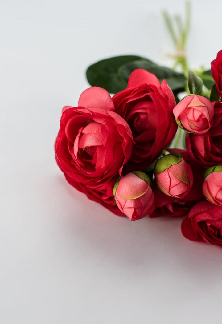 Red melon ranunculus bundle - Greenery Marketartificial flowers26032