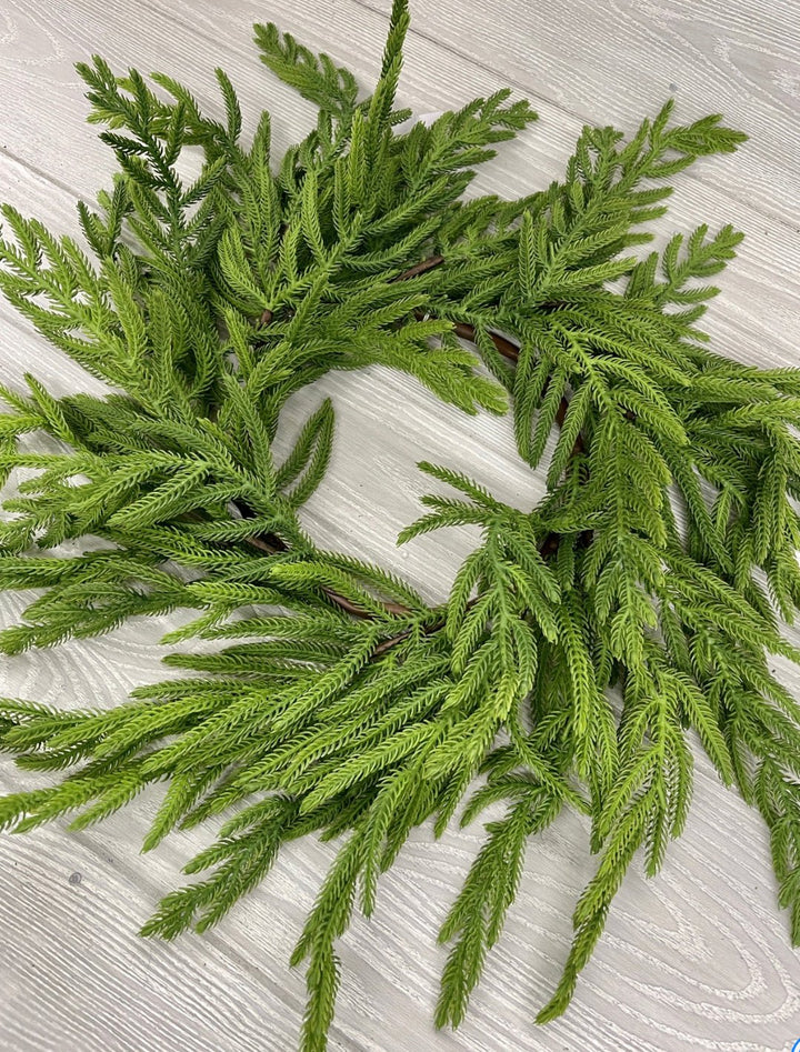 Soft touch, Norfolk pine wreath - Greenery Market27190