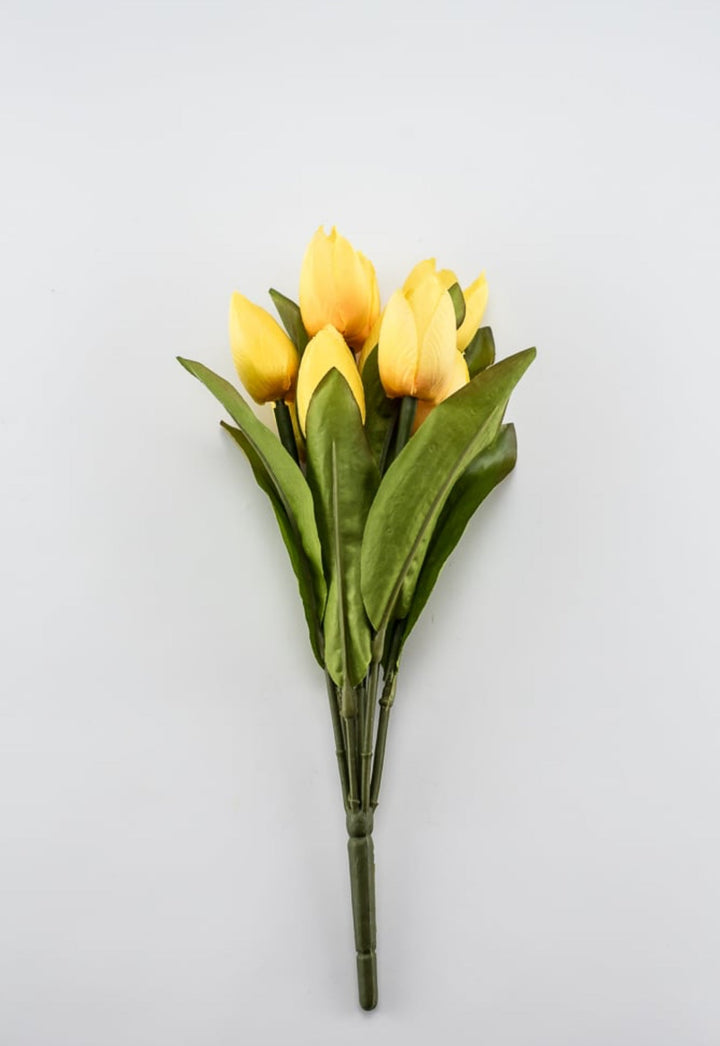 Tulip bush - yellow - Greenery MarketArtificial Flora80310-YEL