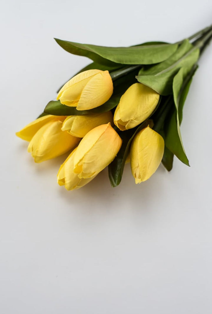 Tulip bush - yellow - Greenery MarketArtificial Flora80310-YEL
