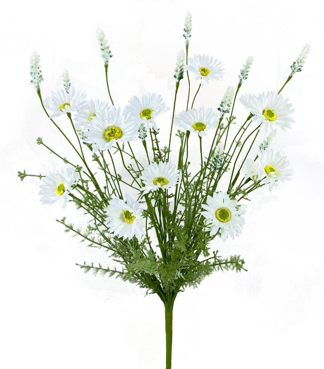 White daisies flower bush - Greenery Marketartificial flowers63307WT