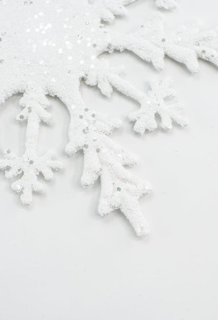 12" Ornament Snowflake - Greenery MarketHoliday Ornaments85944WT