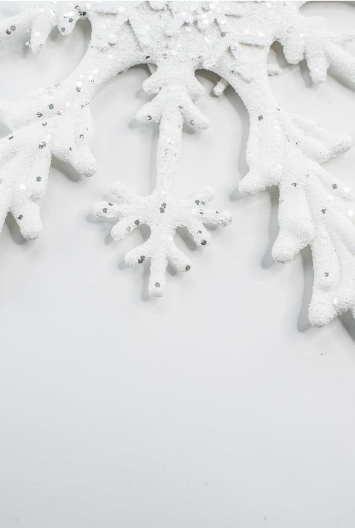 12" Ornament Snowflake - Greenery MarketHoliday Ornaments85944WT