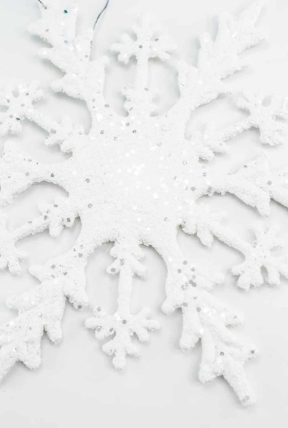 12" Ornament Snowflake - Greenery MarketHoliday Ornaments85944WT