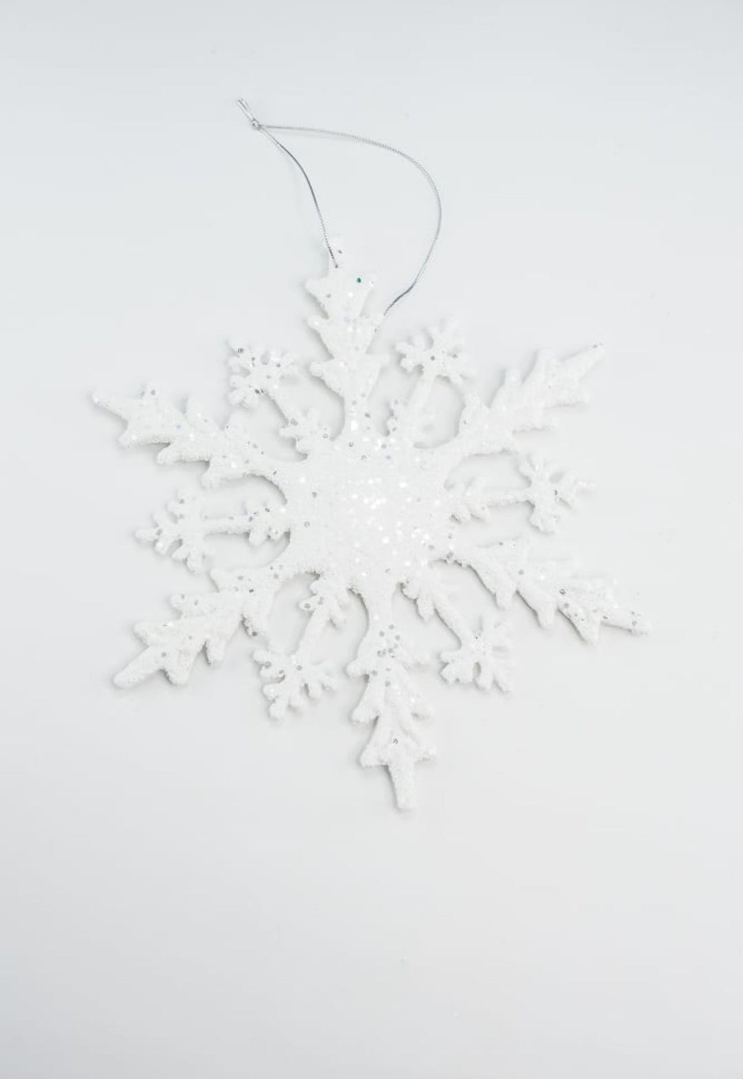 12" Ornament Snowflake - Greenery MarketHoliday Ornaments85944WT