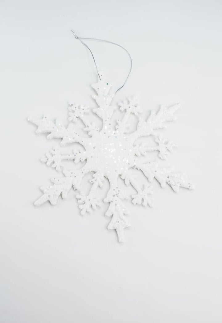 12" Ornament Snowflake - Greenery MarketHoliday Ornaments85944WT