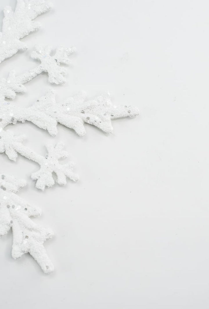 12" Ornament Snowflake - Greenery MarketHoliday Ornaments85944WT