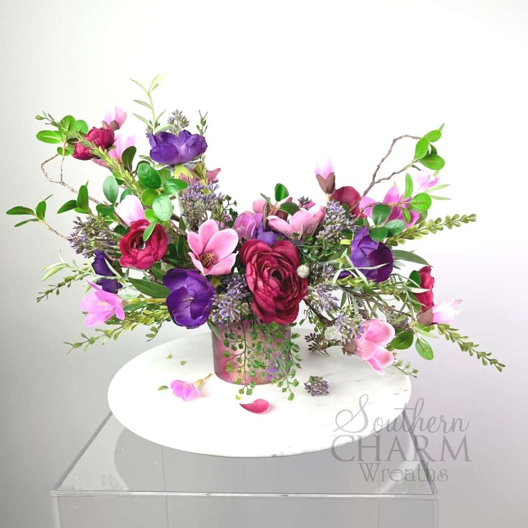 Anemone Poppy spray - purple - Greenery Marketartificial flowers4260 - pu