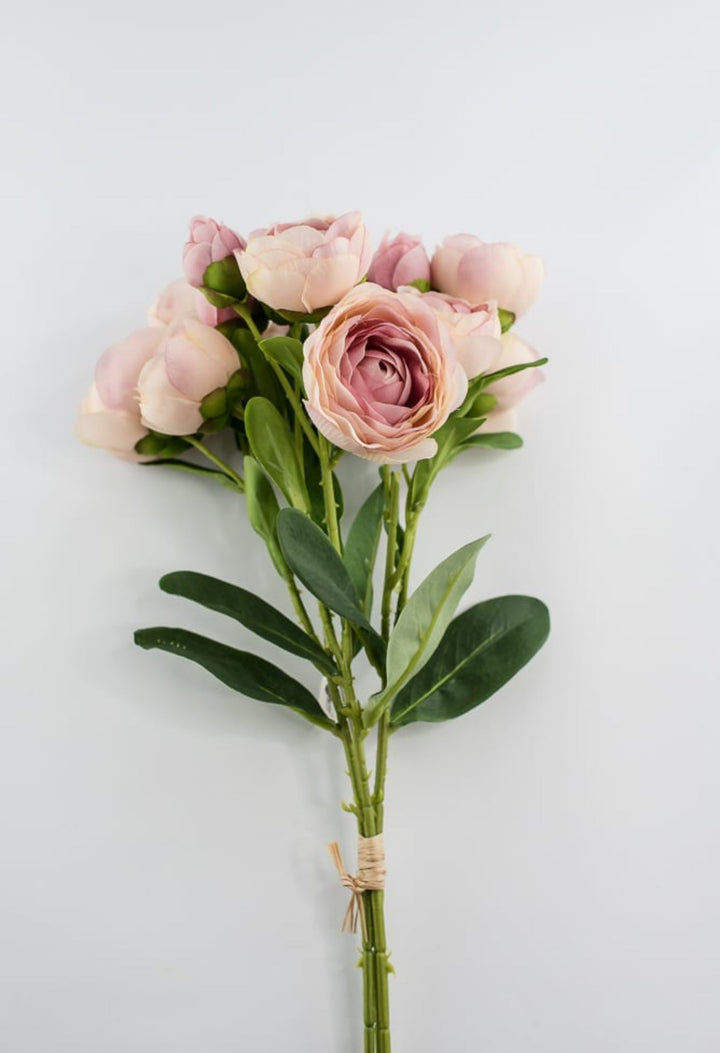 Antique Pink ranunculus bundle - Greenery Marketartificial flowers26033
