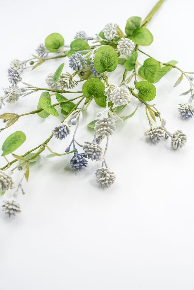 Artificial, Blue Clover Spray - Greenery Market250339
