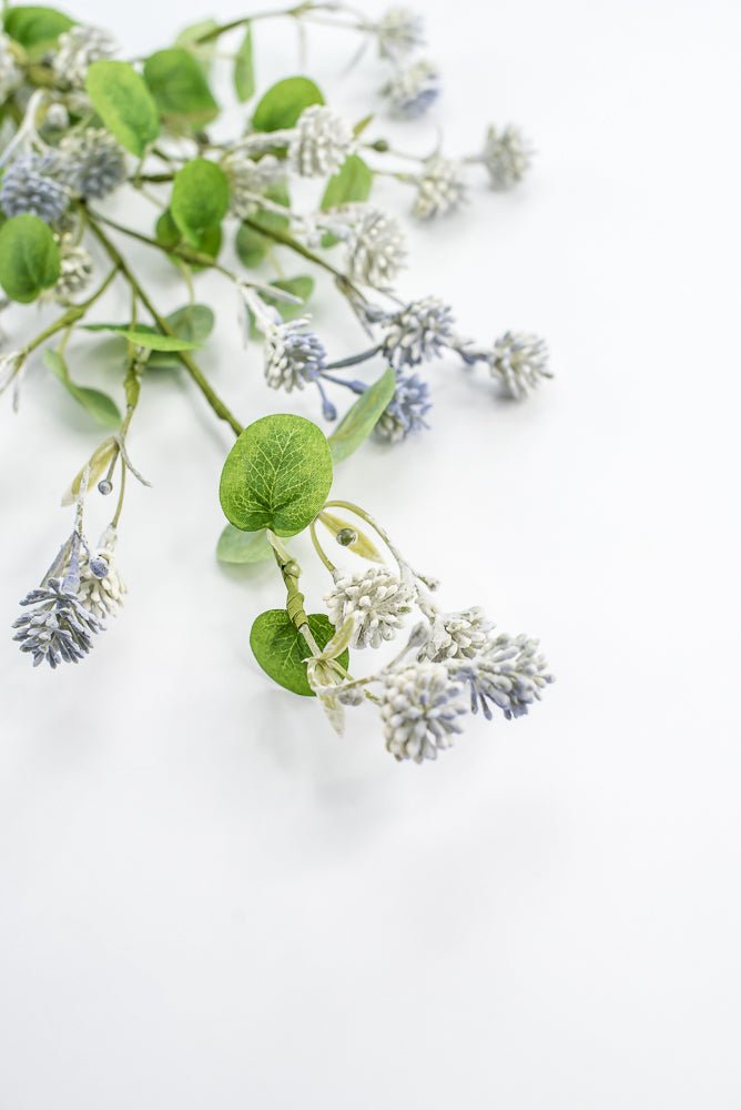 Artificial, Blue Clover Spray - Greenery Market250339