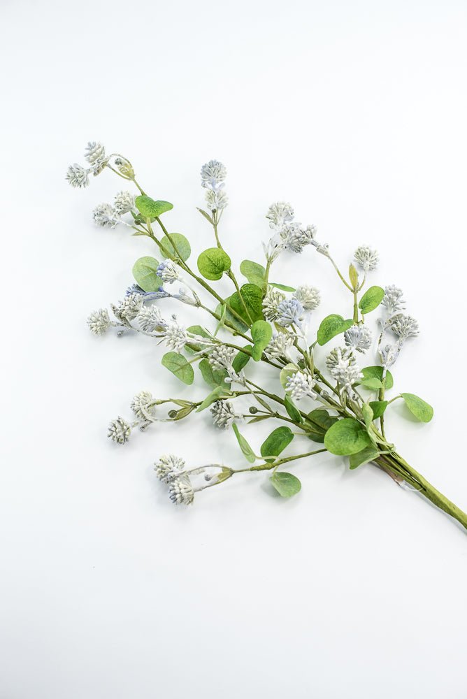 Artificial, Blue Clover Spray - Greenery Market250339