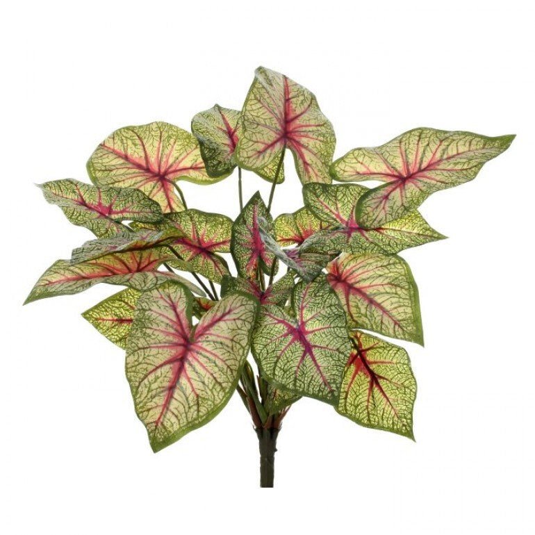 Artificial caladinum bush - natural touch - Greenery MarketgreeneryMTF21080 GCRP