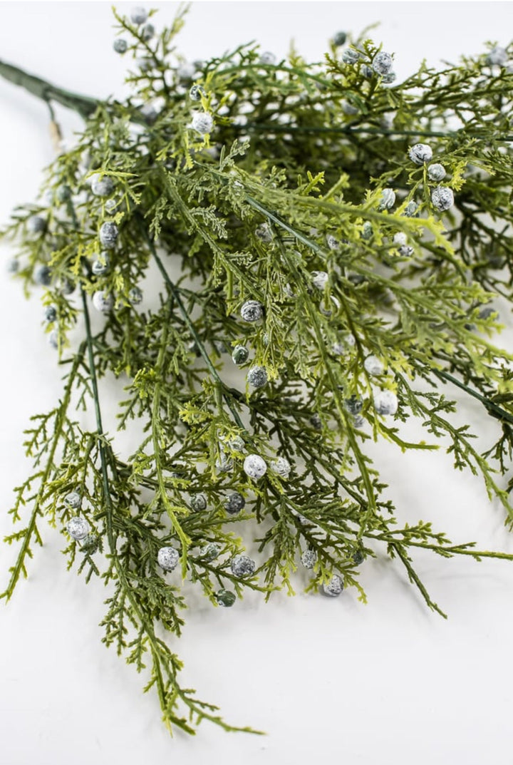 Artificial cedar bush with berries - Greenery Marketartificial greenery216092