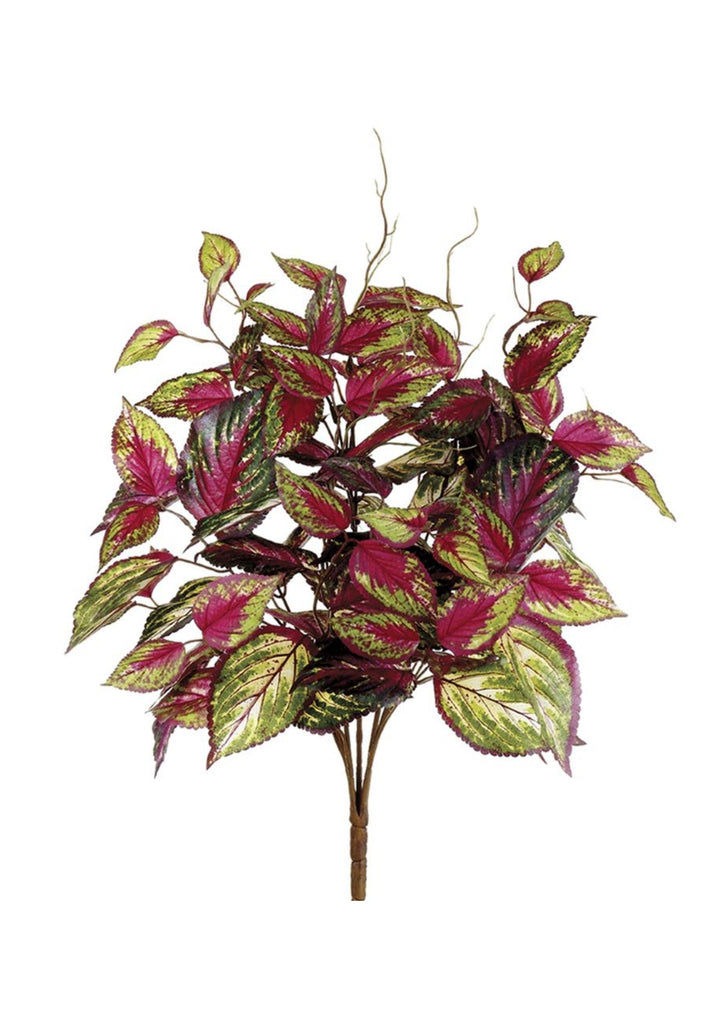 Artificial Coleus Bush - Greenery MarketPBC522 - PK/GR