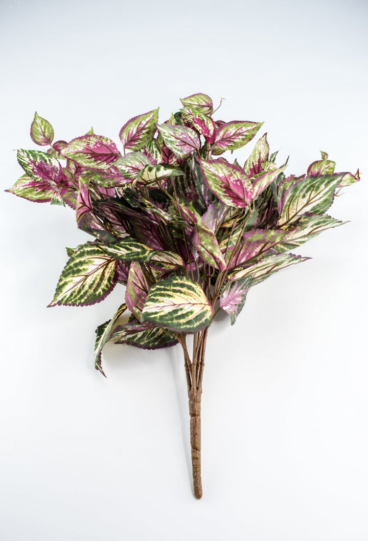 Artificial Coleus Bush - Greenery MarketPBC522 - PK/GR