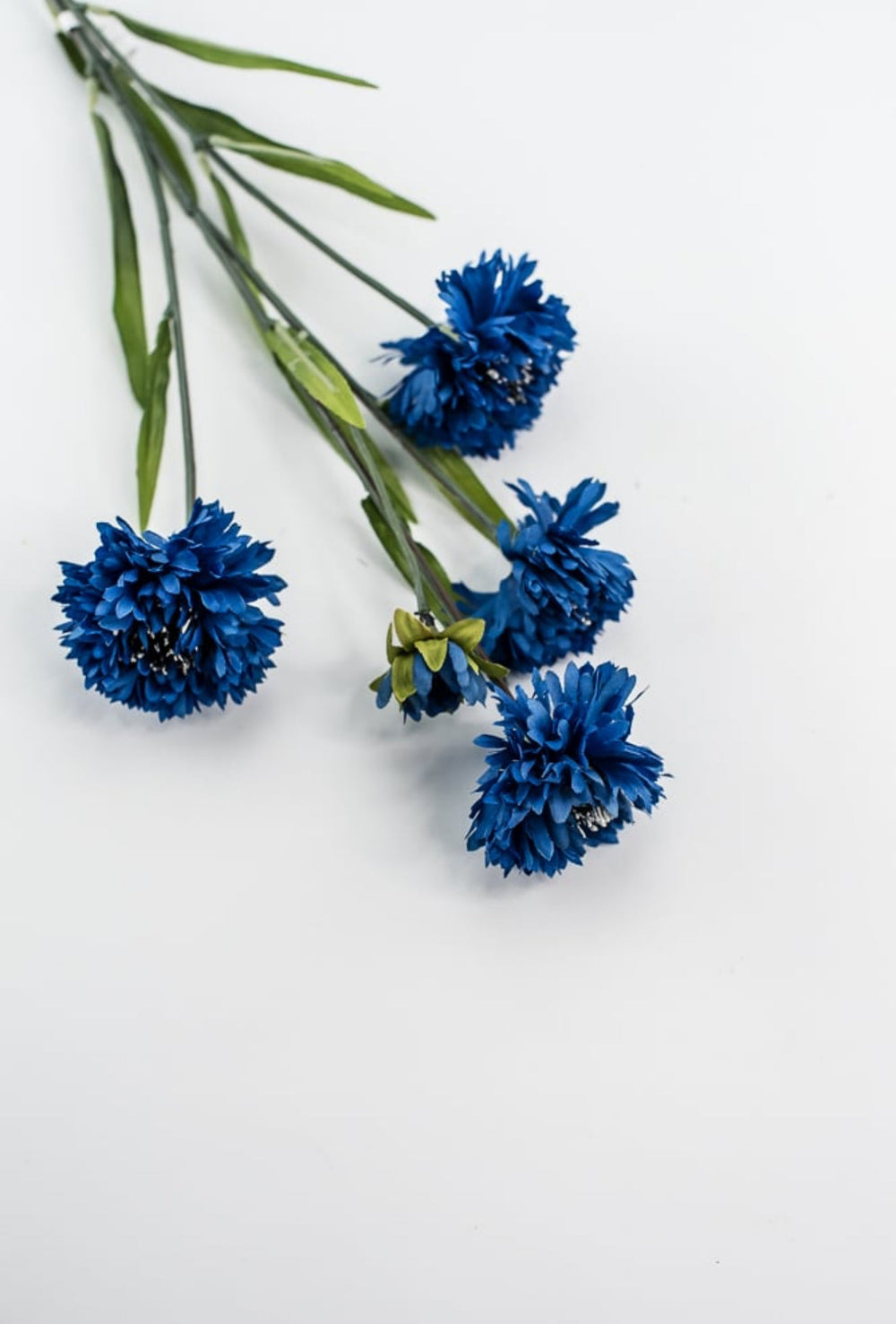 Artificial Cornflower spray, blue flowers - Greenery Marketartificial flowers2084 - DB