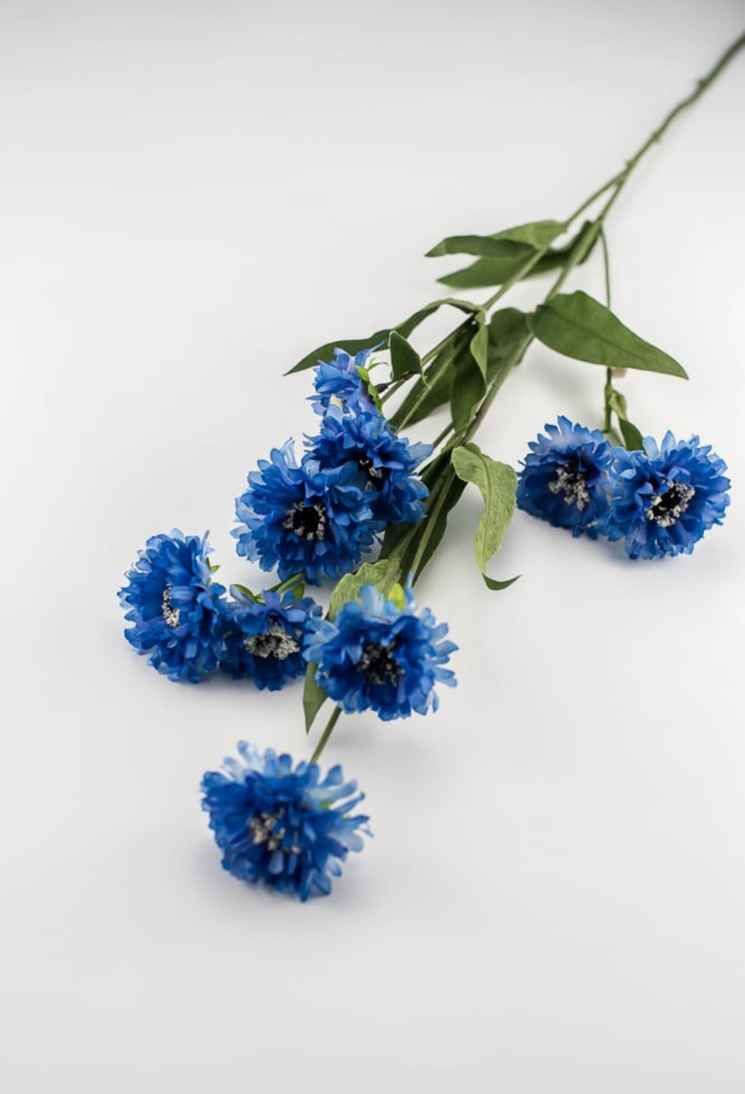 Artificial Cornflower spray, blue flowers - Greenery Marketartificial flowers2637 - DB