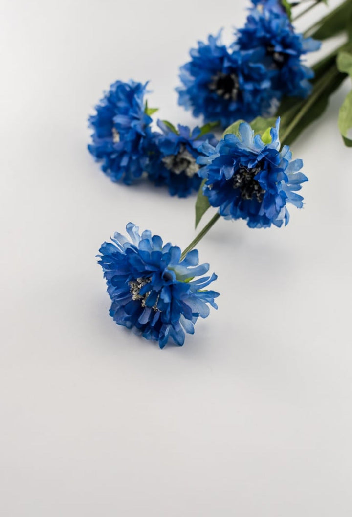 Artificial Cornflower spray, blue flowers - Greenery Marketartificial flowers2637 - DB