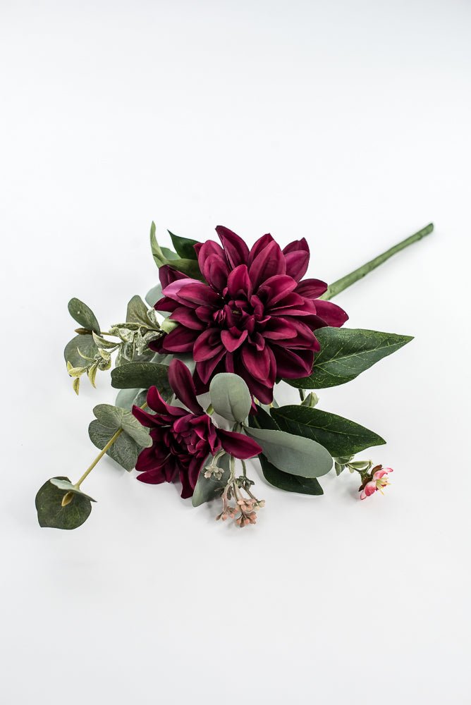 Artificial Dahlia Pick - Dark Red - Greenery Market84919 - BG