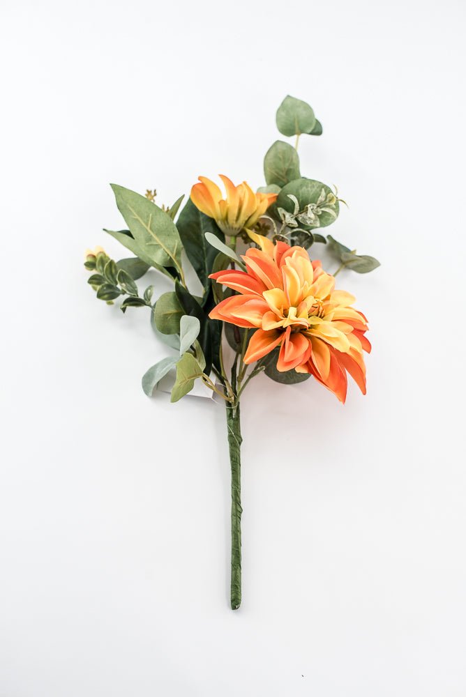 Artificial Dahlia Pick - Orange - Greenery Market84919 - OR