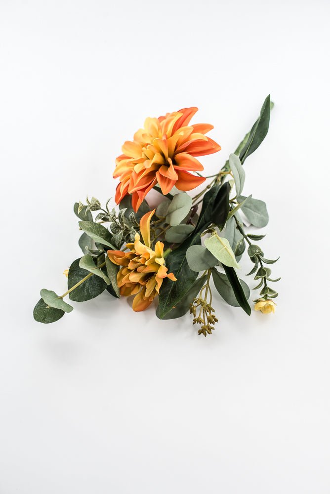 Artificial Dahlia Pick - Orange - Greenery Market84919 - OR