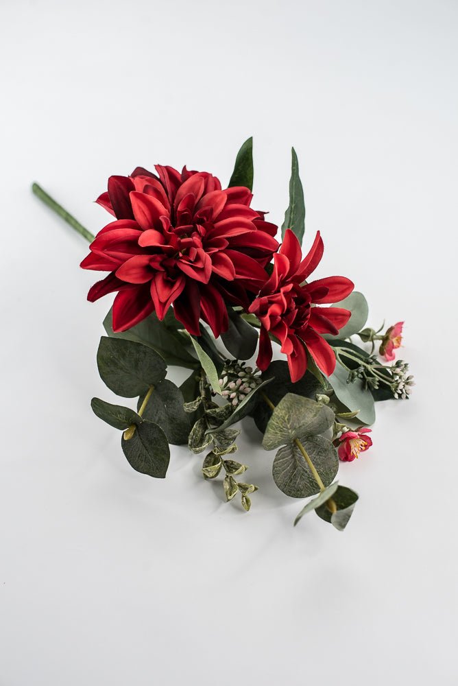 Artificial Dahlia Pick - Red - Greenery Market84919 - RD