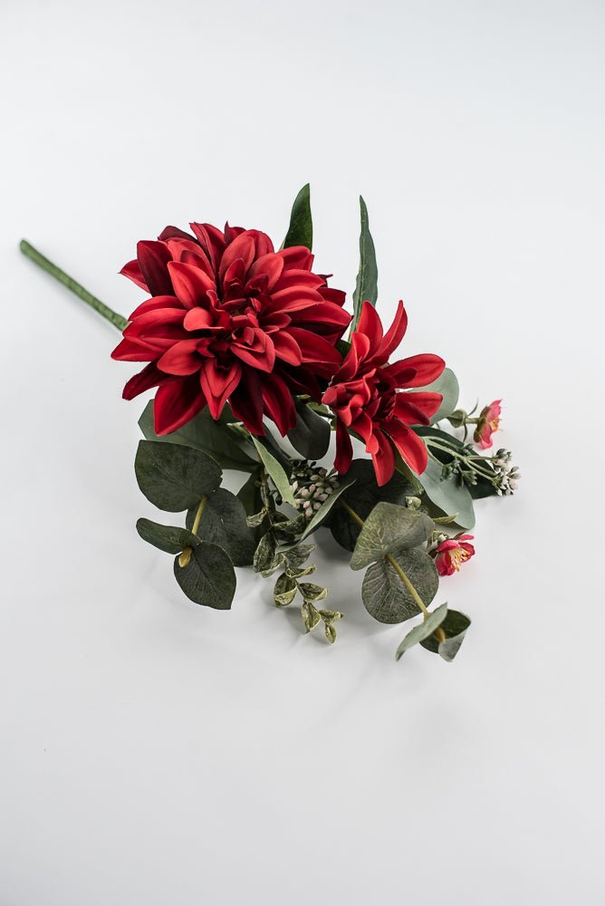 Artificial Dahlia Pick - Red - Greenery Market84919 - RD