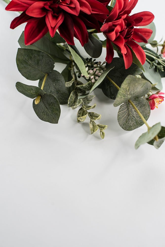 Artificial Dahlia Pick - Red - Greenery Market84919 - RD