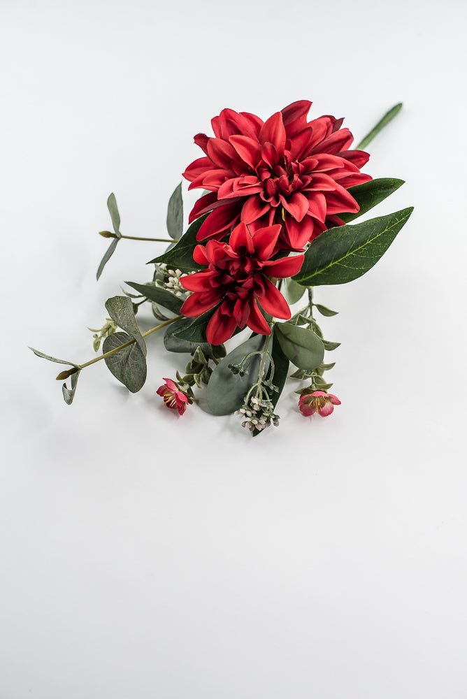 Artificial Dahlia Pick - Red - Greenery Market84919 - RD