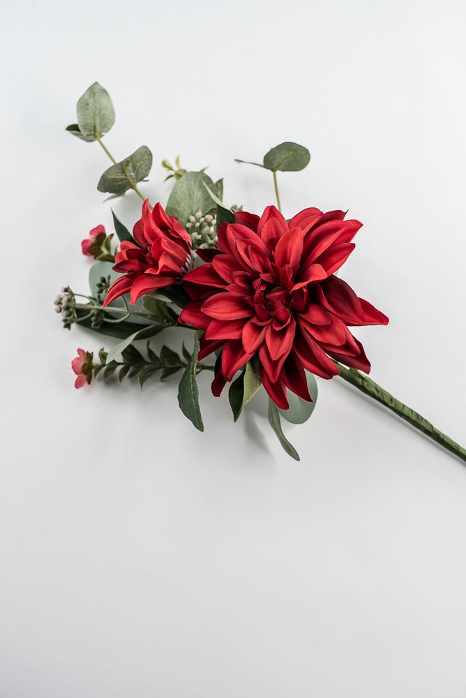 Artificial Dahlia Pick - Red - Greenery Market84919 - RD
