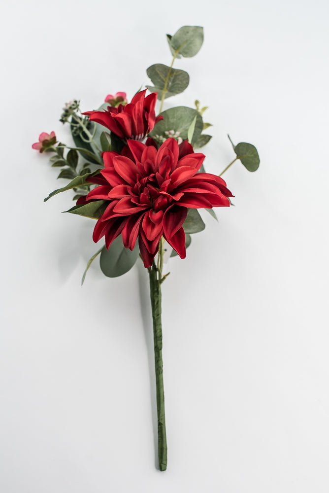Artificial Dahlia Pick - Red - Greenery Market84919 - RD
