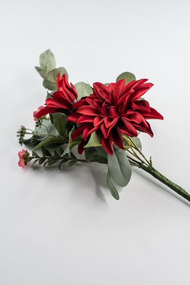 Artificial Dahlia Pick - Red - Greenery Market84919 - RD