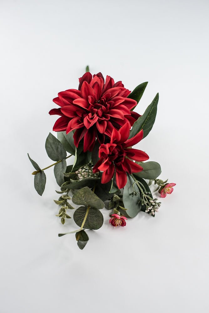 Artificial Dahlia Pick - Red - Greenery Market84919 - RD