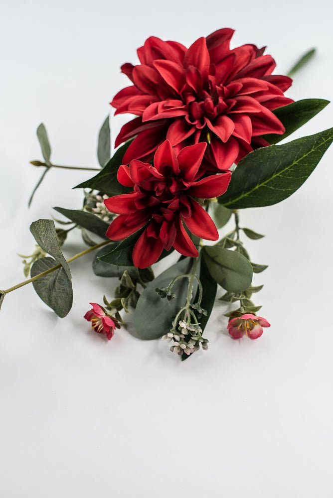 Artificial Dahlia Pick - Red - Greenery Market84919 - RD