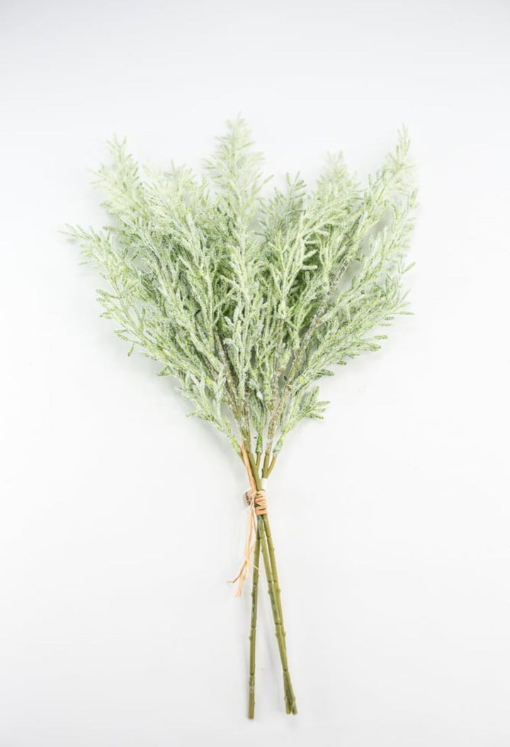 Artificial, flocked, greenery bundle - Greenery Market2310453fg