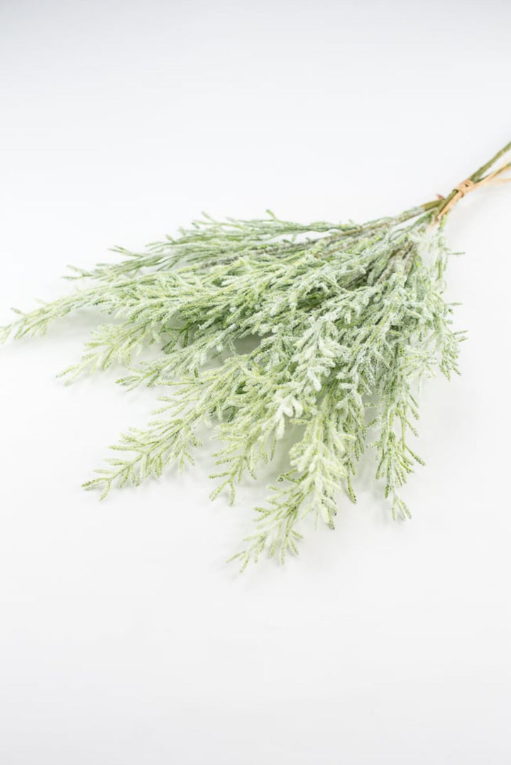 Artificial, flocked, greenery bundle - Greenery Market2310453fg