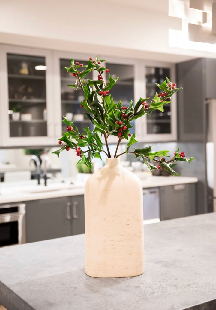 Artificial holly and red berries spray - Greenery Marketgreenery2825147GR