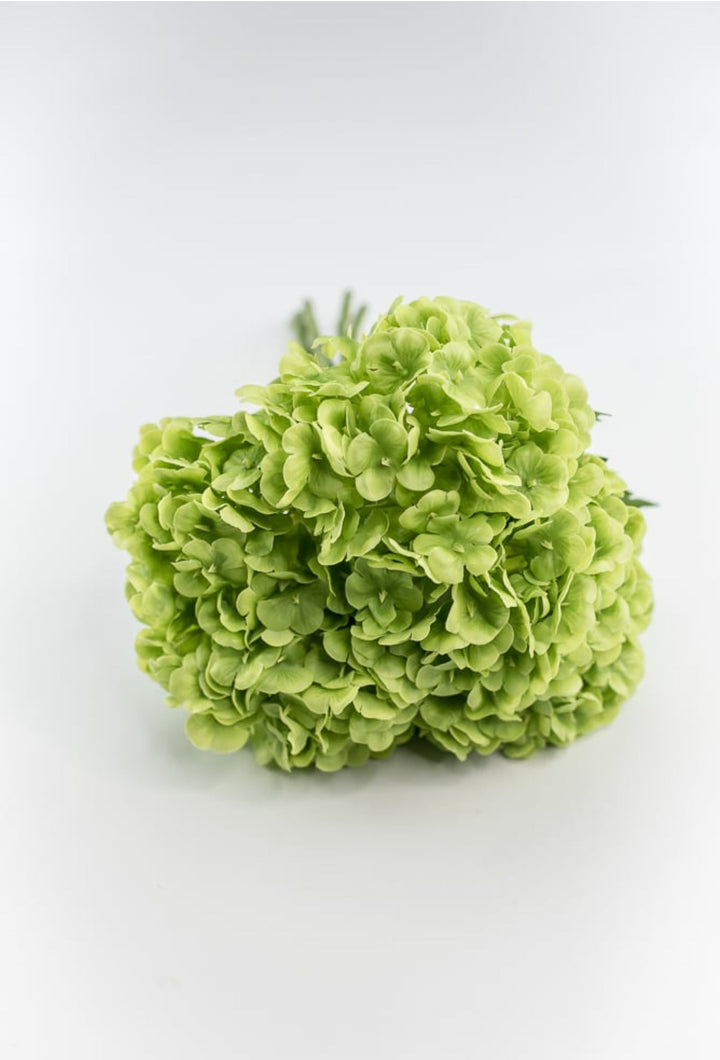 Artificial Hydrangea Flower Bundle - green - Greenery Market5614 - G