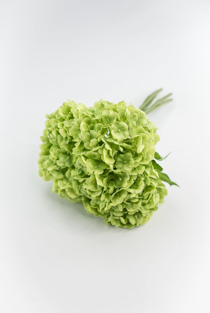 Artificial Hydrangea Flower Bundle - green - Greenery Market5614 - G