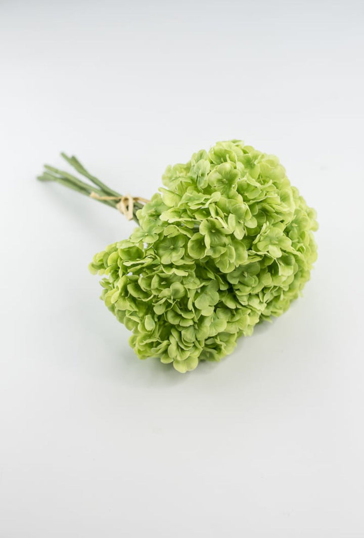 Artificial Hydrangea Flower Bundle - green - Greenery Market5614 - G